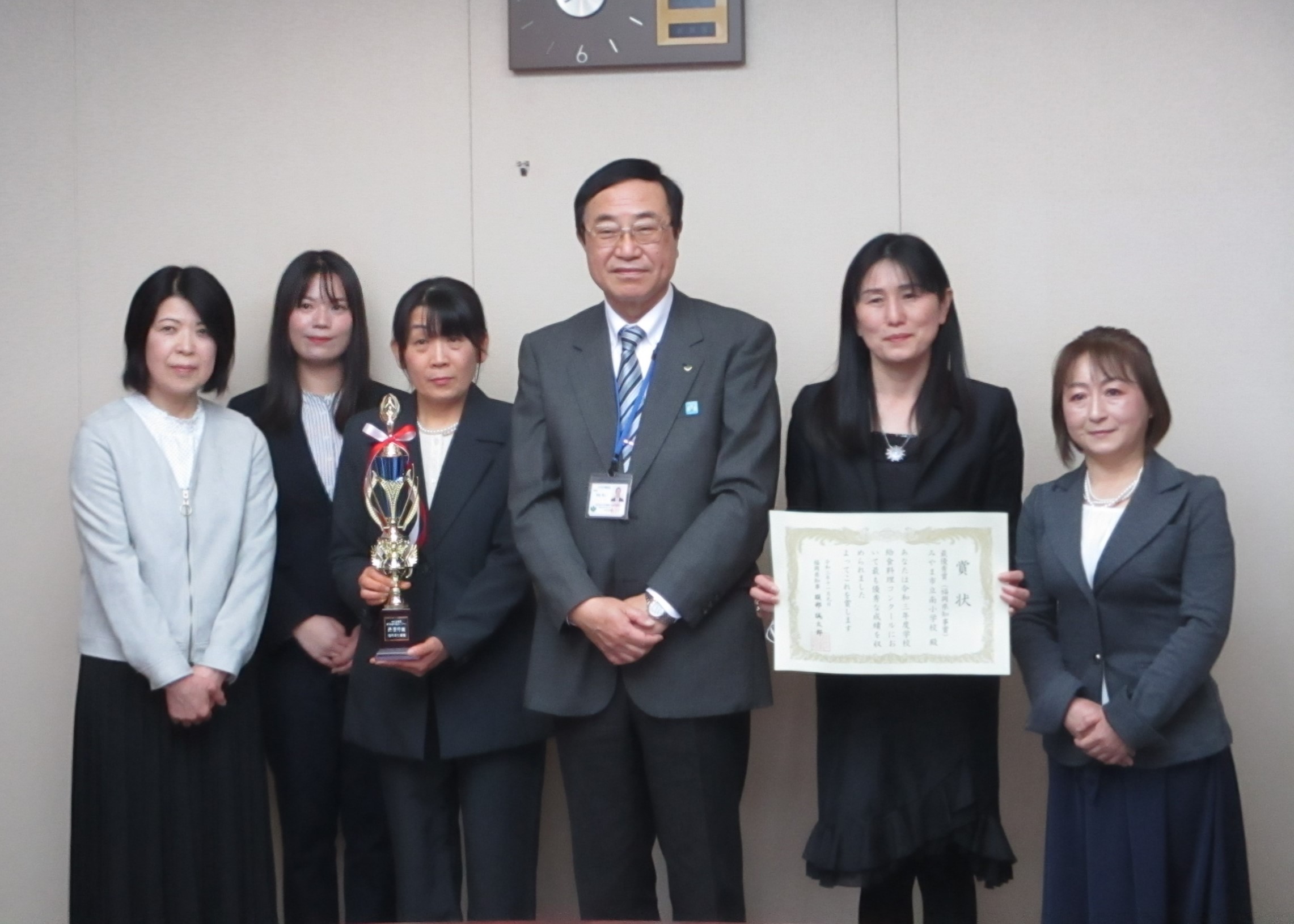 みやま市立南小学校調理場チーム