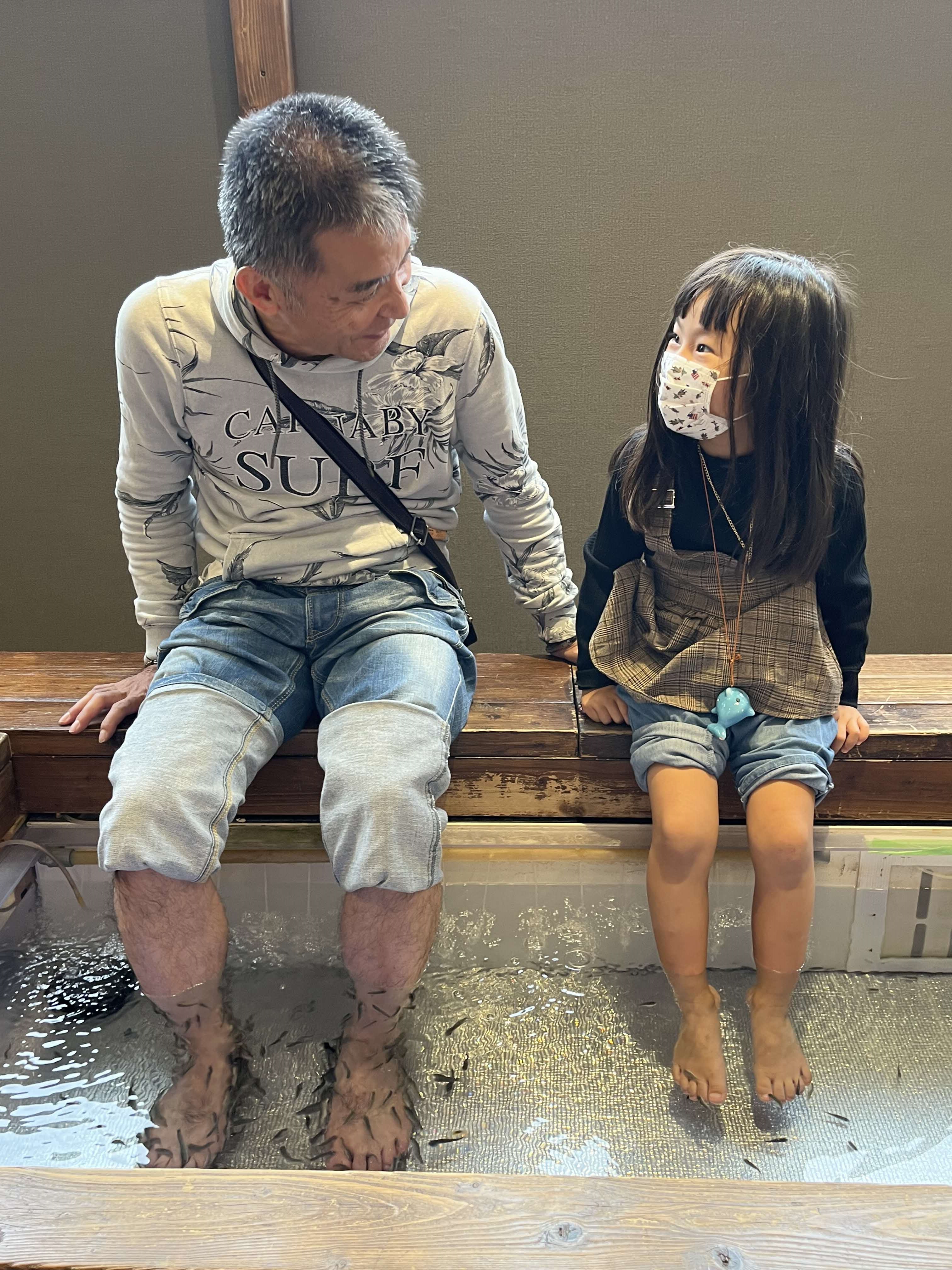 入選　おじいちゃんと孫の画像