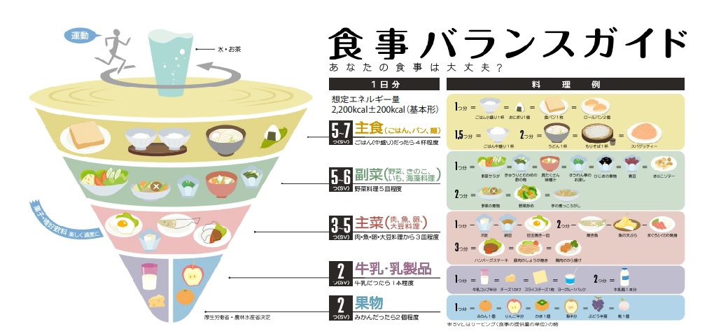 食事バランスガイド